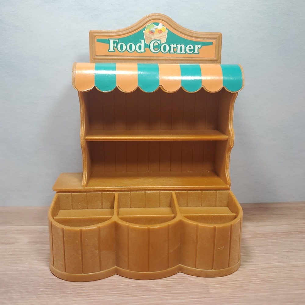 Sylvanian Family Calico Critters Grocery Market Food Corner Shelves Replacement